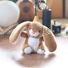 Plush Cute Rabbit Toy Keychain Pp Cotton Stuffed Bag Decor Gift For Kids Girls