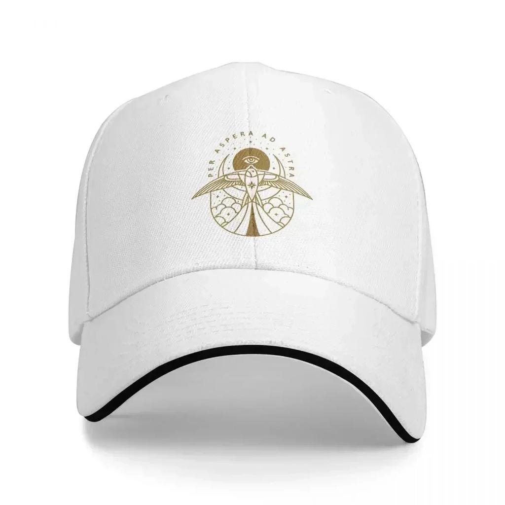 Unisex Baseball Hats Per Aspera Ad Astra Streetwear Summer Sports Baseball Caps Hip Hop Cap Polychromatic Hats Customizable