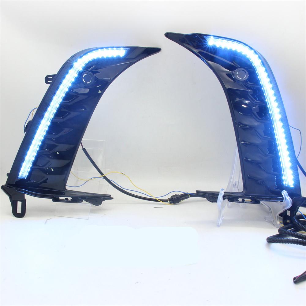 Дневной ходовой огонь Противотуманная фара с указателем поворота Для Toyota Camry SE XSE 2025