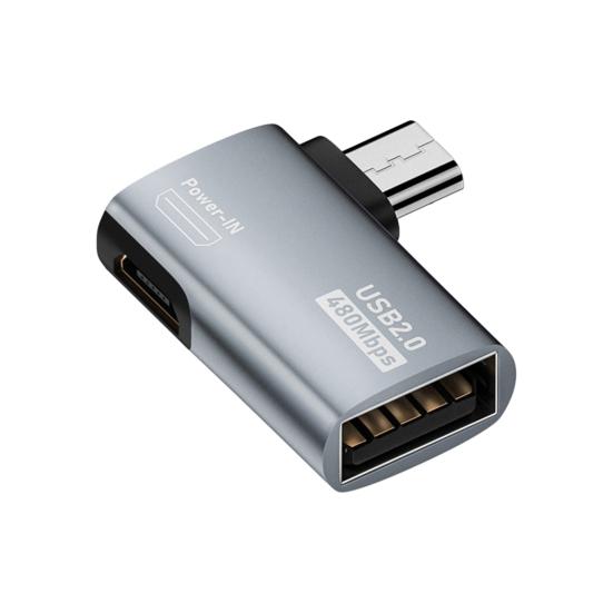 Micro USB-штекер USB-разъем-мама Адаптер OTG Play Plug и задержка без высокой скорости