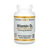 California Gold Vitamin D3 125mcg Fish Gelatin Softgels 360 Tablets Lanolin