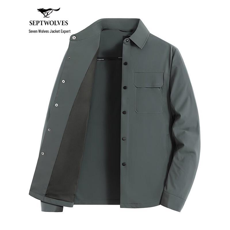 Мужская весенняя ветрозащитная куртка в стиле business casual от Qipilang