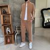 Men's Suit New Autumn Korean Style Loose Two-piece Suit Youth Casual Cotton Sports Suit
