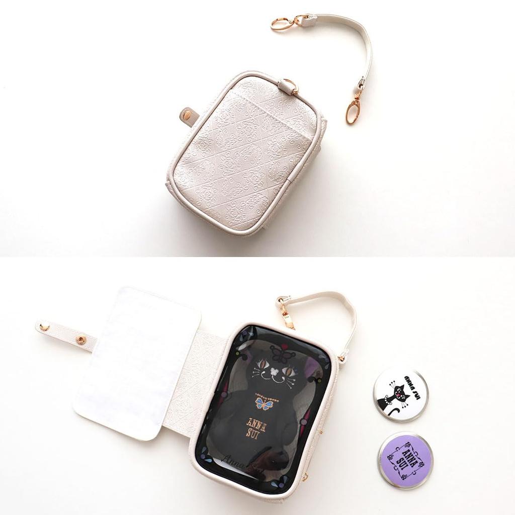 Anna Sui Oshikatsu 001529 Women's Pouch, (Purple)