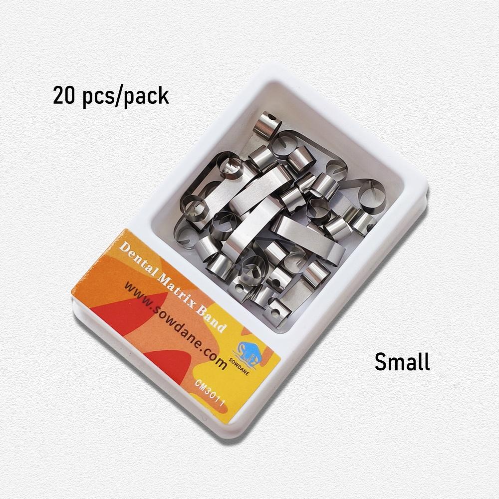 20 шт./коробка стоматологическая секционная матричная система матрица для защиты смежных зубов матрицы перегородчатого типа автоклавируемые стоматологические материалы