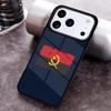 Angola flag Phone Case For iPhone 17 16 15 14 13 12 11 Pro Max Plus 17Air Soft Silicone Cover