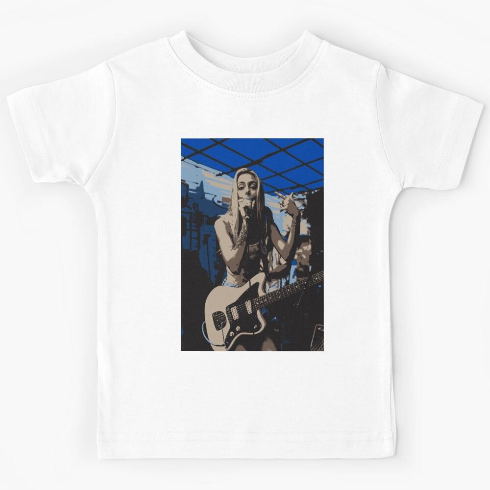 Rock Chick with Guitar Kids T-Shirt