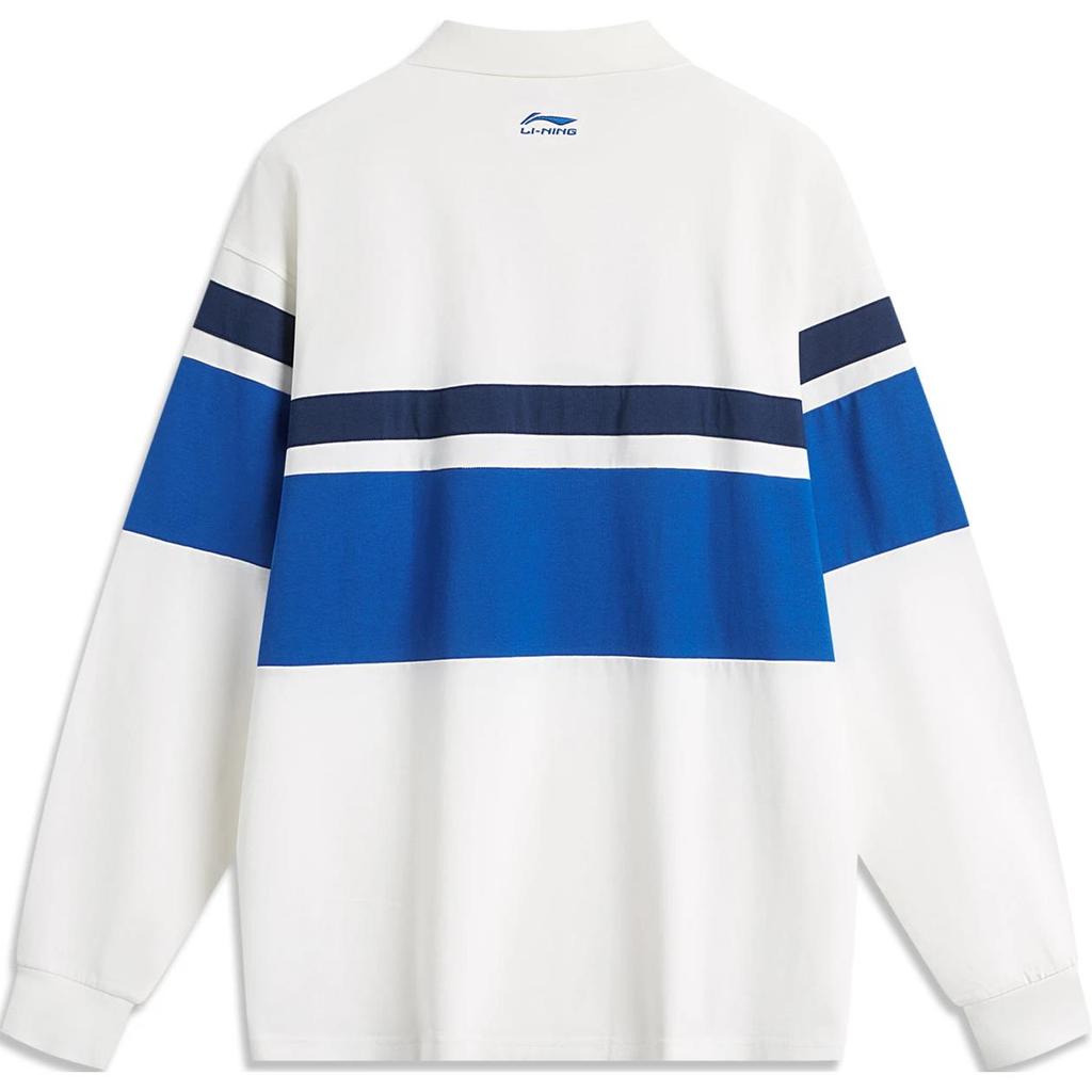 Men's Shirt Li-Ning Li Ning x Disney Polo Shirt Men's Ivory/Colorful Blue