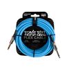 Genuine Ernie Ball 6417 Flex Instrument 20 Blue Cable, Feet, 6.09m, SS-Type,