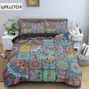 Mandala Duvet Cover Set Bohemian Bedding Set Soft Comforter Cover With 1/2pcs Pillow Shams Quilt Cover Bedroom King Queen Sizes