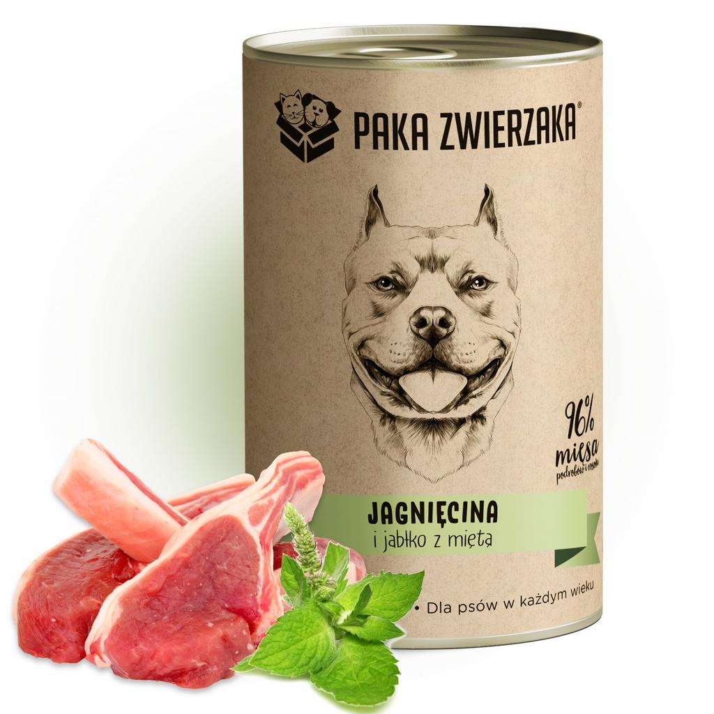 Pet Box | Wet Dog Food 400G - Lamb and Apple with Mint 400G