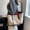 New Casual Large-capacity Women's Bag Shoulder Bag Canvas Bag Student Class Commuting Tote Bag