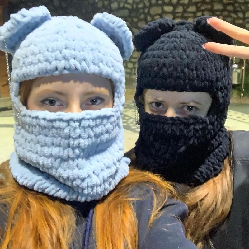 Весенняя новинка, чистая шерстяная шапка ручной вязки с узором Gossip, допаминовая шапка для взрослых