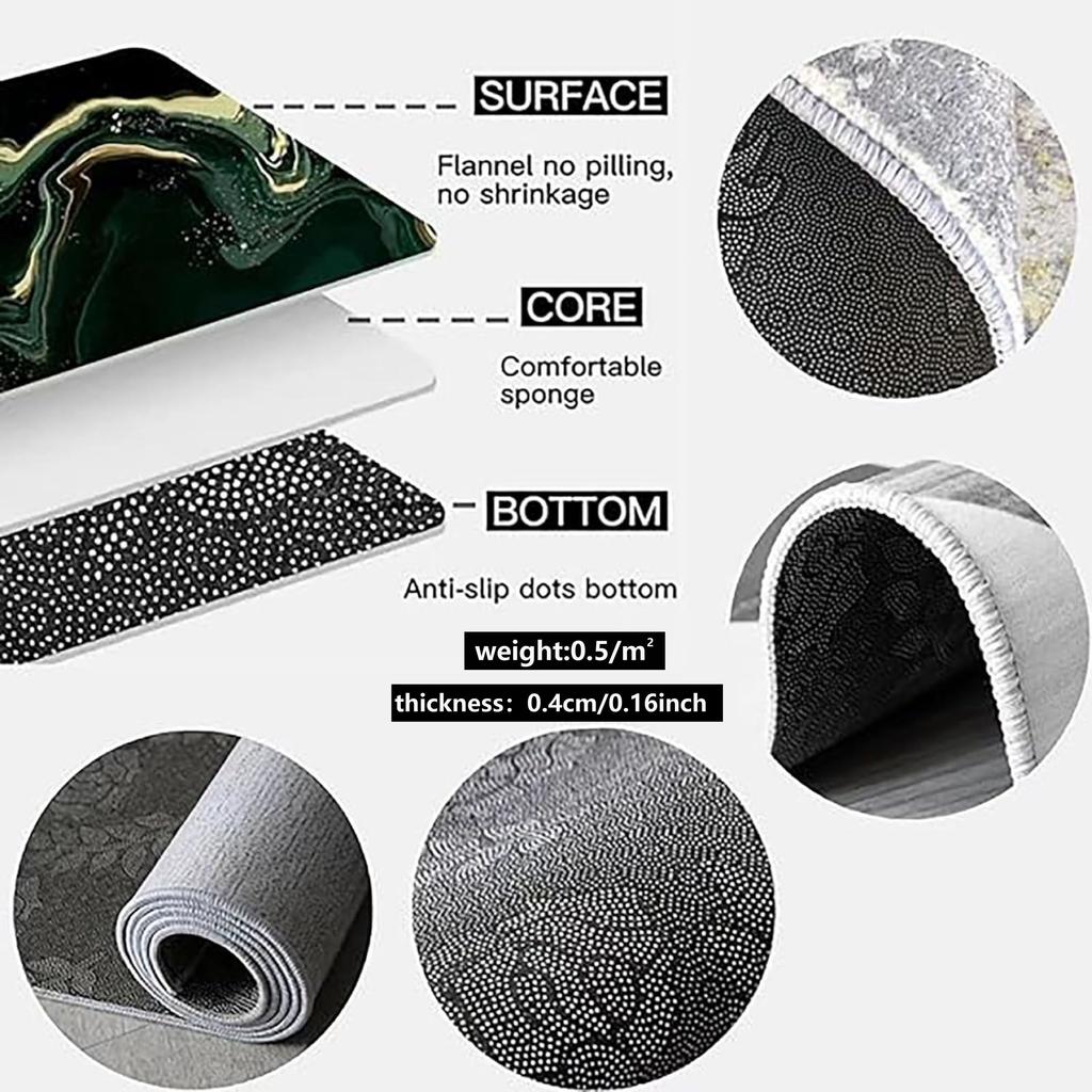 American Dragonfly Pattern Carpet, Easy-To-Maintain Floor Mat, Suitable For Corridor/Bathroom Carpets And Home Decoration