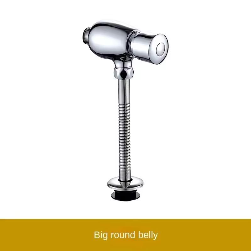Brass Manual Delay Flush Urinal Flush Valve with Time Flow MUOBO Brand Wall-Mounted Installation Eco-Friendly Design