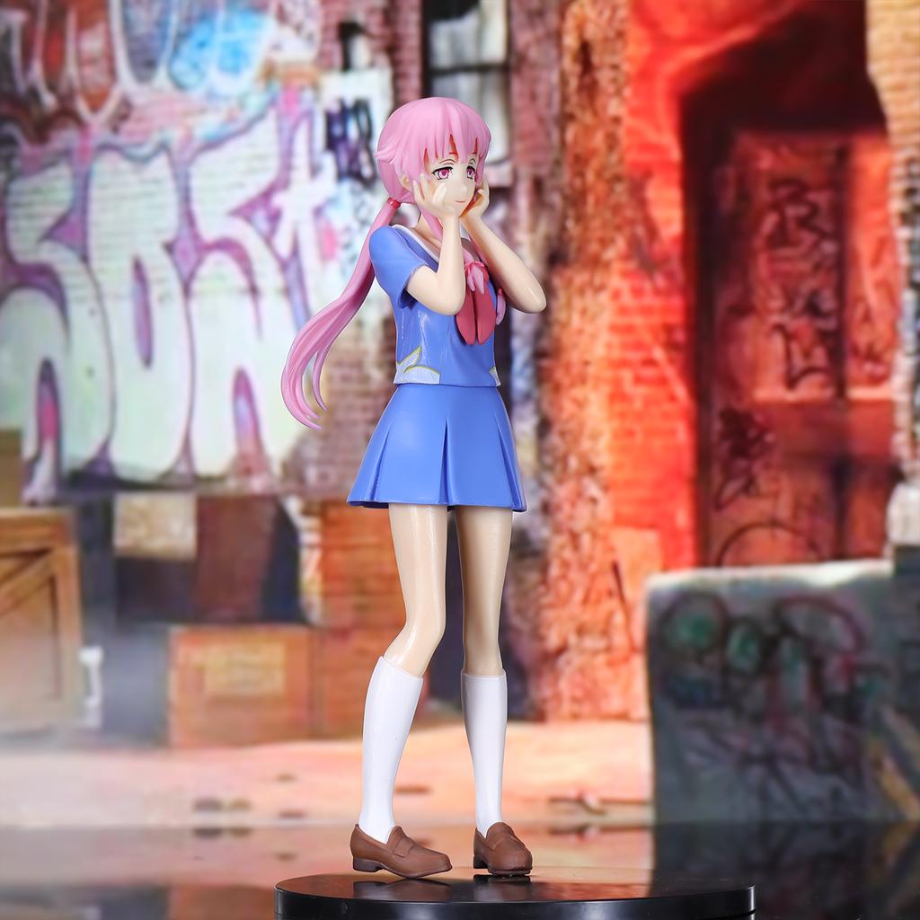 Mirai Nikki Гасай Юно экшн-фигурка аниме Коллекционные предметы, фигурки для витрины, фигурки аниме Рождественские подарки