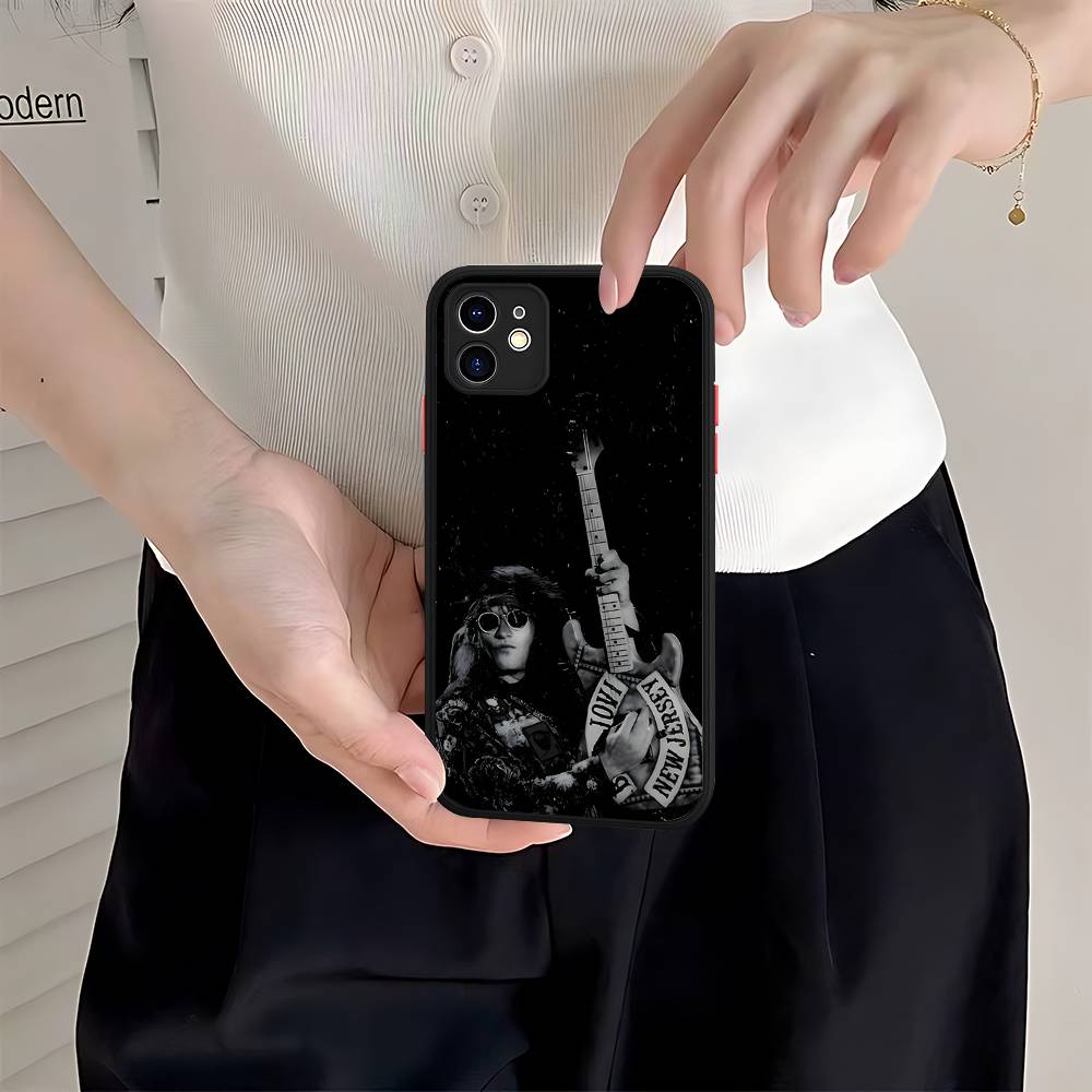 Чехол для телефона B-BonS J-Jovi Для IPhone 16e 16 15 14 13 12 11 Pro Max X XS Max Plus Матовый Прозрачный