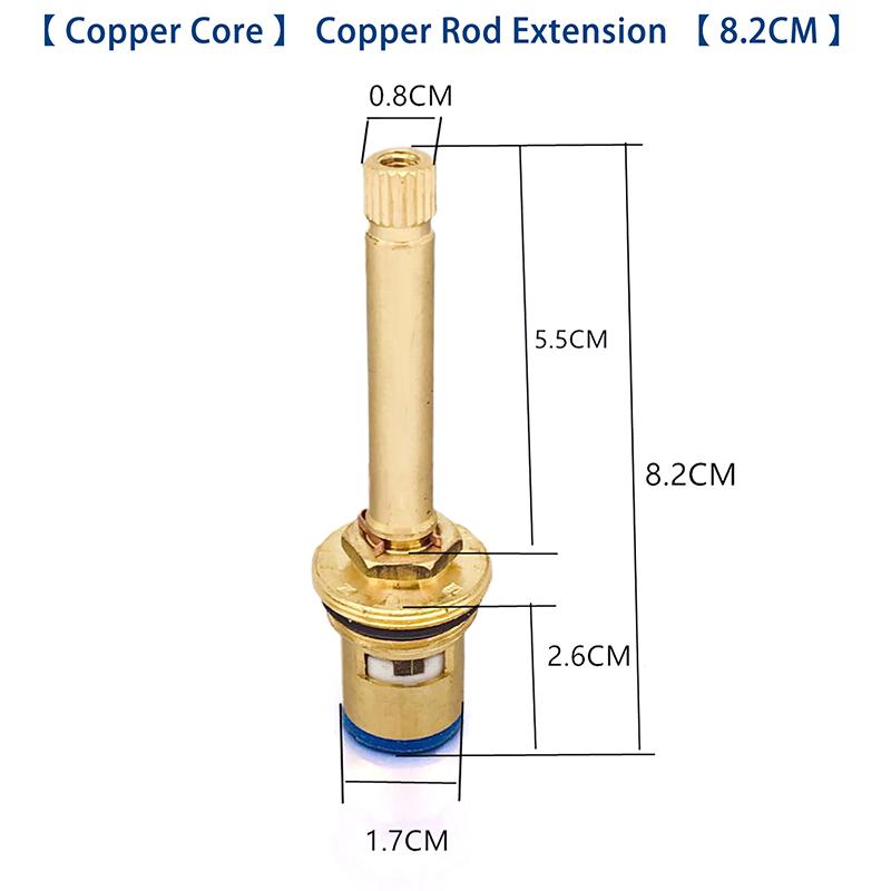 1 шт. универсальный сменный кран внутренний клапан кухонный домашний кран картриджи для ванной комнаты кран медный клапан сердечник