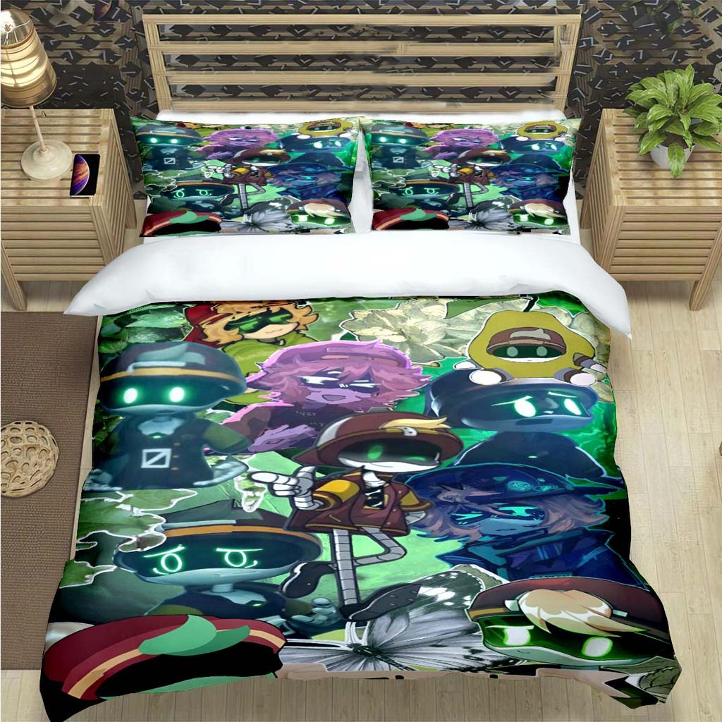 Fashion Hot Cartoon Murder Drone  Print Bedding Set Duvet Cover Comforter Bed  Youth Kids Girl Boys Luxury  Birthday Gift