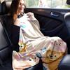 1pc, Duffy and Friends (3) Cozy Flannel Throw Blanket, Perfect Gift for Bedroom, Living Room, Travel, Camping, Car, Beach, Office Naps, Ideal Sofa Bla