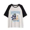 Harajuku, футболка большого размера из чистого хлопка, женский топ, летний забавный мультяшный кот, унисекс, футболка с графическим принтом в стиле хип-хоп, женская одежда, роскошная одежда, топы Y2k