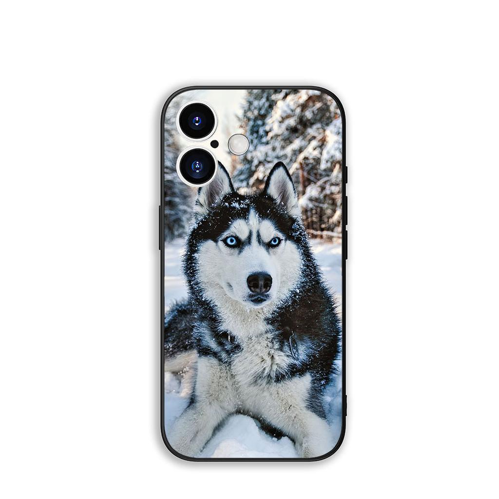 Cover Lovely Husky Dog Funny for Motorola Moto G04 G13 G14 G22 G23 G20 G32 G34 G35 G64 G82 G84 G53 G60 G72 E14 E15 E13 Case