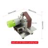 Belt Sander Electric Sanding Polishing Grinding Machine 7   Speed with 10 Sanding Belts for Polishing Wood Acrylic Metal (Belt Size: 30*33