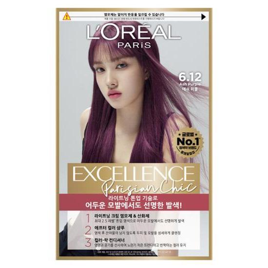L'Oréal Paris Excellence Parisian Chic 10 цветов