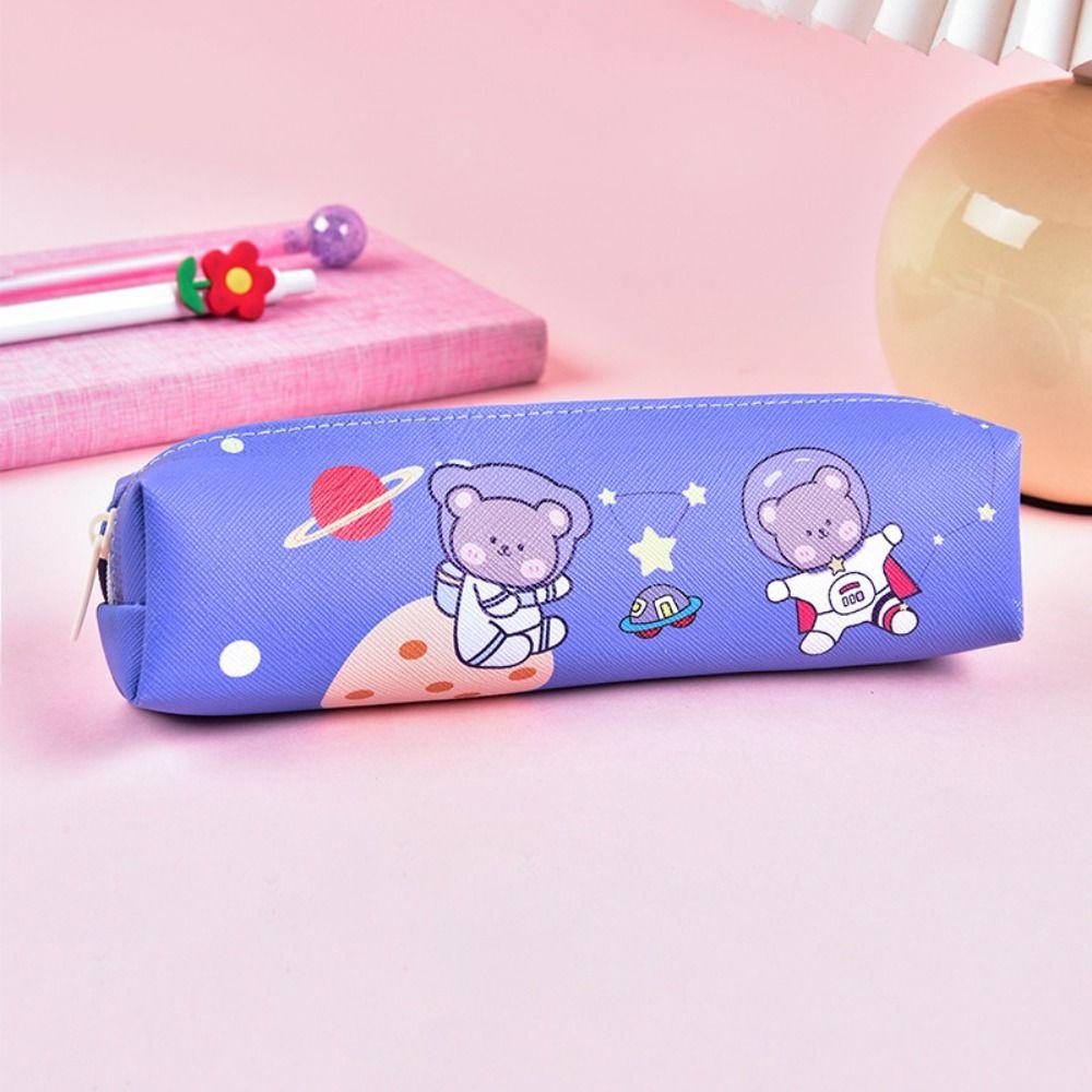 Dirt-proof Pencil Case Waterproof Stationery Bag Multi Functional Pencil Box Gift
