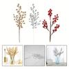 Pronged Flower Bouquet Gold And Silver Artificial Decorating