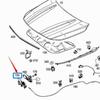Mercedes-Benz CLA C117/GLA W156 Hood Lock Block