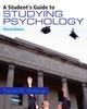 Книга A Student's Guide To Studying Psychology