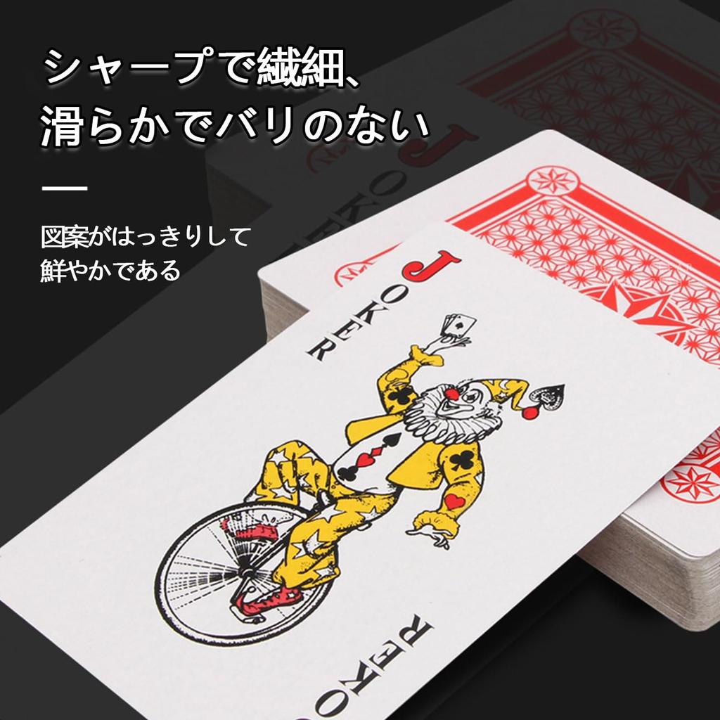 Ginhkok Большая Игральная 4x 17см x Идеально для Карточных Фокусов Jumbo и Развлекательных Карт, Размер, 12см, Игры, Вечеринки, Фокусы, Игры,