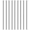 Staircase Metal Balusters 11 Pack 44''x0.5'' Aluminum Spindles w/ Screws