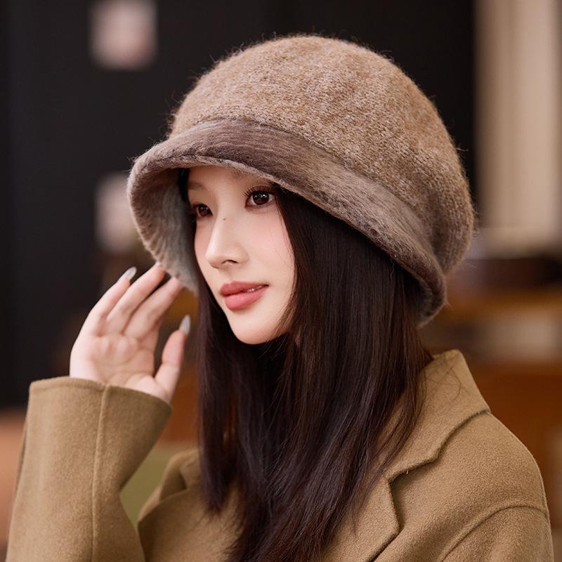 Ретро Шляпа Женская Осенне-зимняя Повседневная Берет Ветрозащитная и Теплая Британская Шляпа Художника