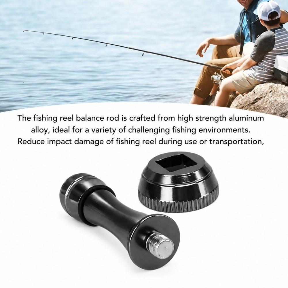 Threaded Fishing Reel Stabilizer Rod Aluminum Alloy Fishing Reel Balance Bar  Saltwater Fishing