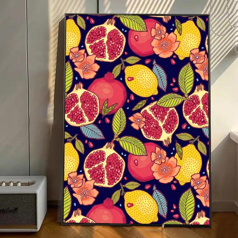 Lemon Market Print Poster Хорошее качество Prints And Posters Vintage Room Home Bar Cafe Decor Aesthetic Art Canvas Paintings