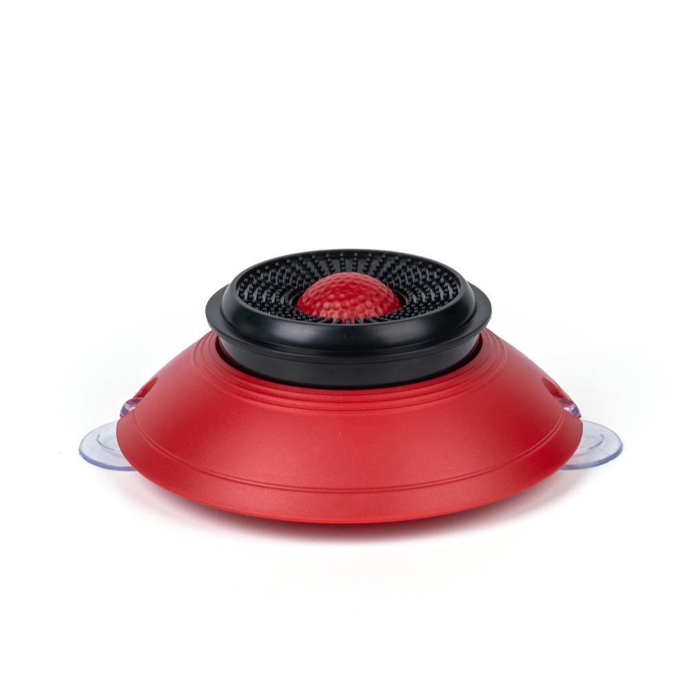 Anti-Choking Dog Licking Bowl Food-Grade Non-Slip Base Liquid Slow Bowls with Rolling Ball Massage Dot Cat Treat Bowl