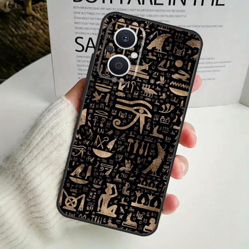 Egypt Egyptian Pharaoh For OPPO Reno 11 F 10 Pro 4Z 5Z 8T 4 5 6 7 8 Lite OPPO Find X3 X6 Pro X2 Neo X5 Lite Case