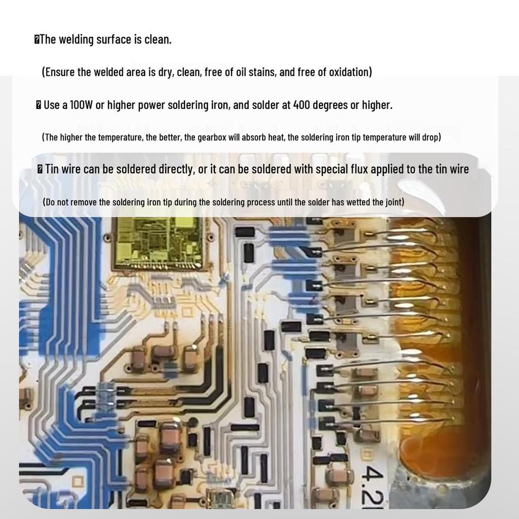 Hirozaki Type S 01J Automotive Silver Solder Wire for ABS Gearbox Sensor and Computer Boards