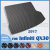 Car Trunk Mat for Infiniti QX30 2017 Cargo Liner Carpet Interior Accessories