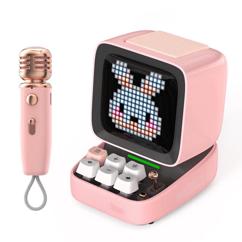 Divoom Ditoo-Mic Portable Pixel Art Bluetooth Karaoke Speaker