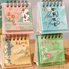 2026 Mini Desktop Paper Calendar Multi-function Agenda Organizer Home Office Supplies