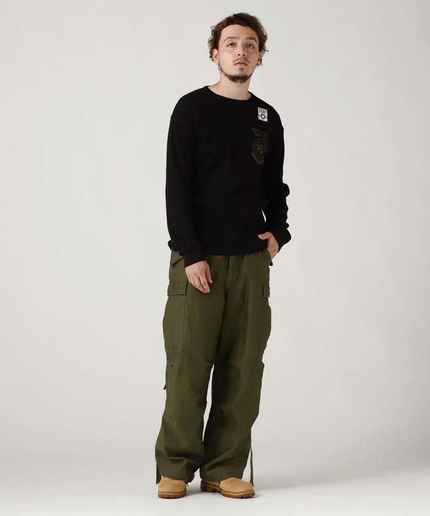 AVIREX VINTAGE LINE M-65 FIELD TROUSER 2XL 310 olive 783-5910013