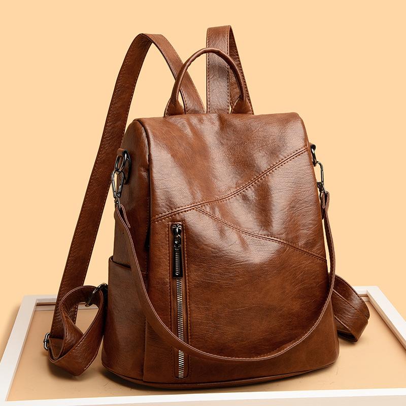 Stylish Simple Commuter Bag Multi-functional Bag Travel Light Luxury Single Backpack