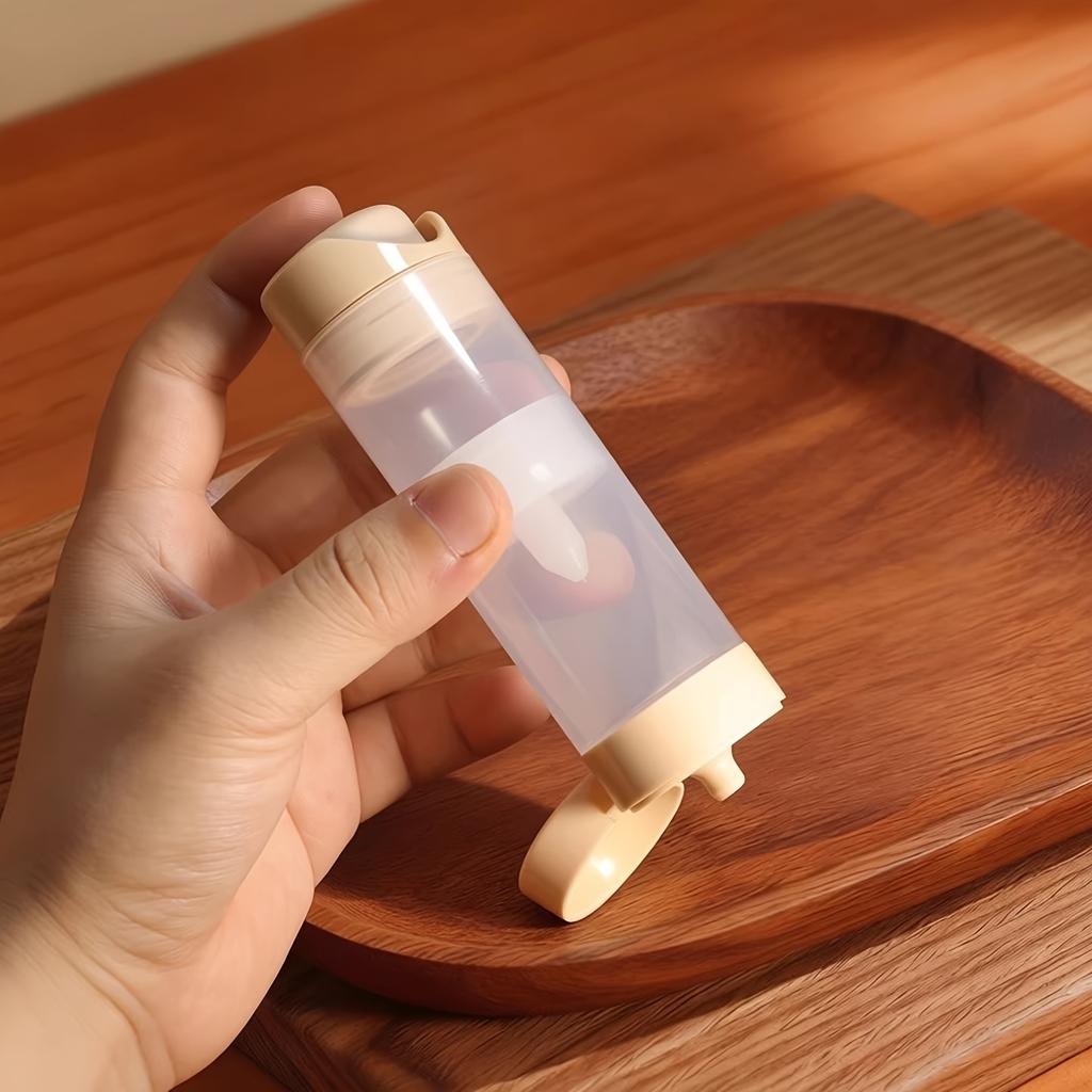 Упаковка из 1 бутылки 2,71 унции и 1,69 унции, многоразовые контейнеры, дозирование кремовой эмульсии, выдавливаемая жидкость, удобная для путешествий