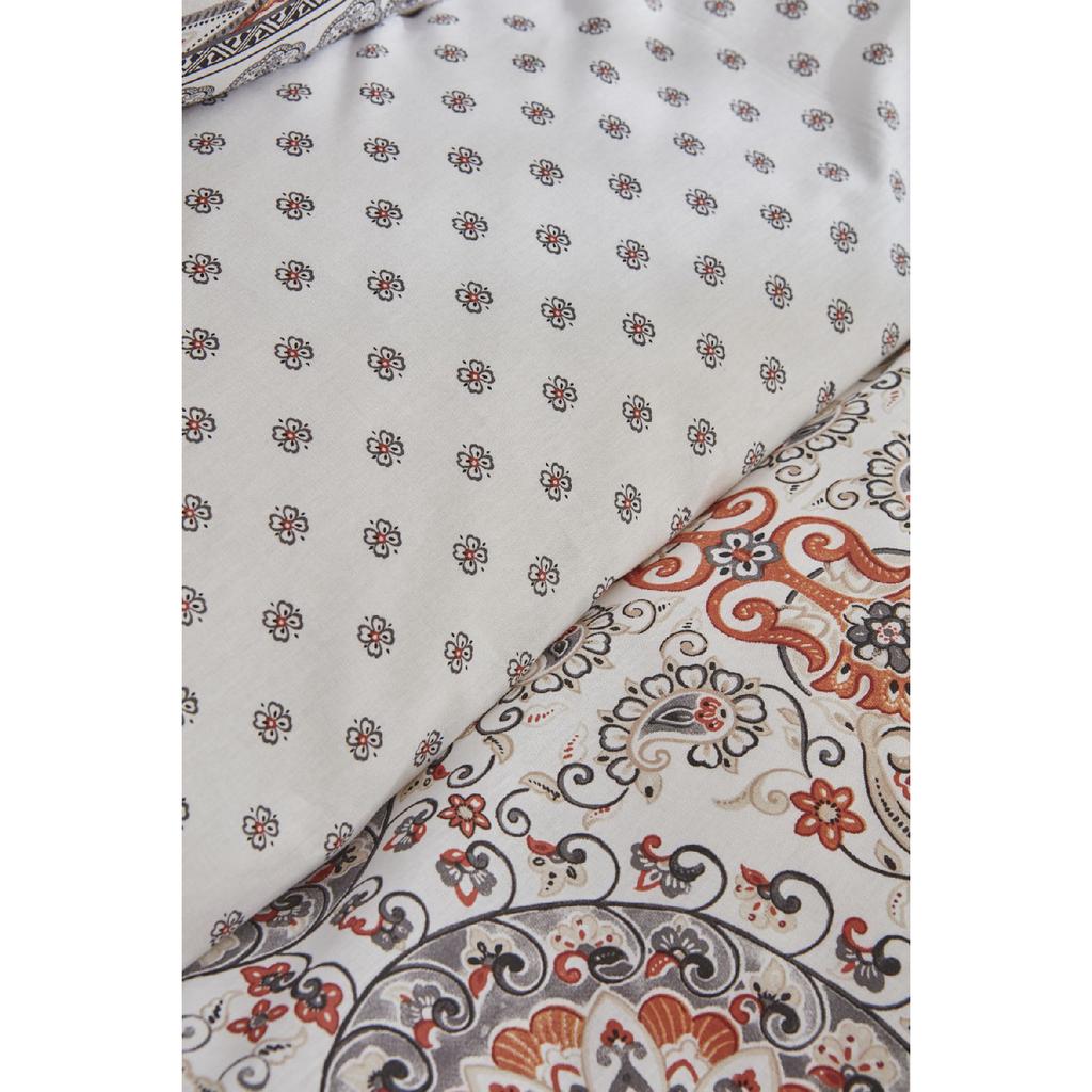 Двойной пододеяльник Aprika из 100% хлопка, плитка