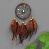 Dream Catcher Wind Chimes Home Hanging Craft Gift Dreamcatcher Ornament Car Hanging Bedroom Decoration 1PC