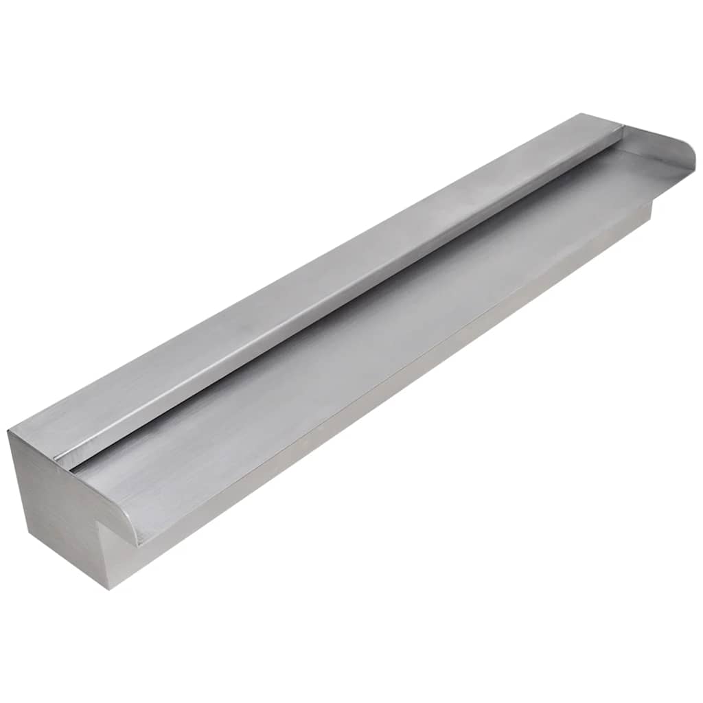 Fontanna / Wodospad Do Basenu Prostokątny Ze Stali Nierdzewnej 60 Cm