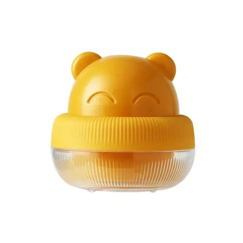 Beauty Egg Storage Box Cute Little Bear Portable Sponge Breathable Powder Puff Makeup Eggs Makeup Dust Cleaning Boxs